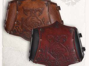 Serre-taille en cuir "celtique"