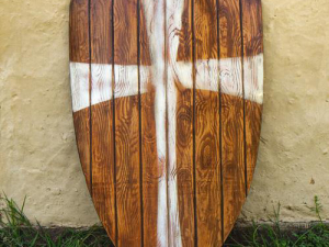 Bouclier de GN à croix blanche