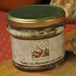 Terrine de chevreuil aux cassis